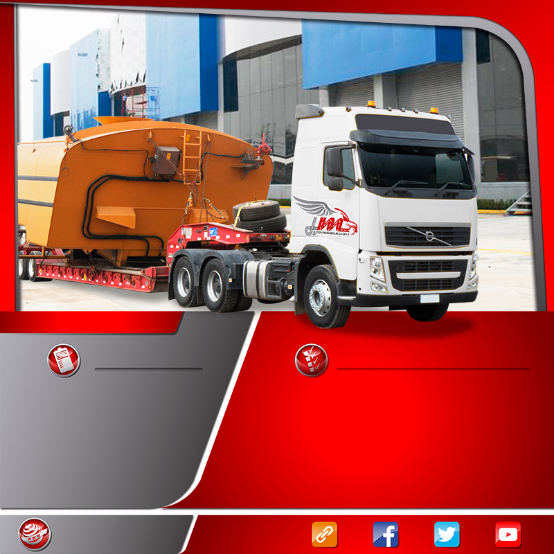  Fletes en camión especializado lowboy