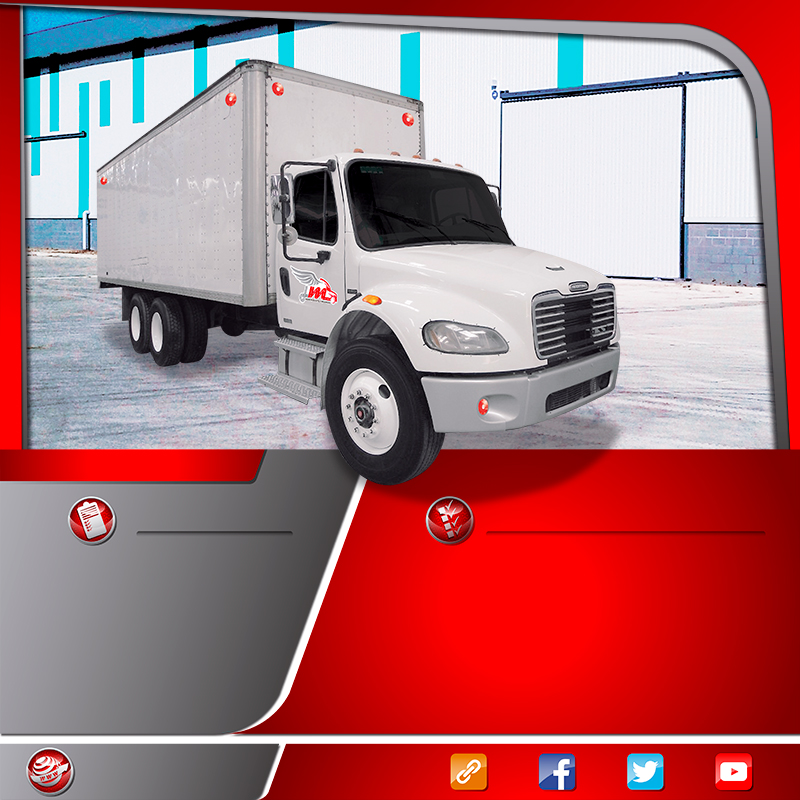  Fletes en camión torton caja cerrada