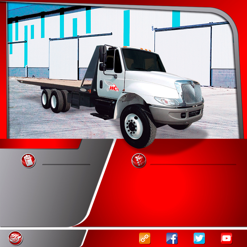  Fletes en camión torton plataforma